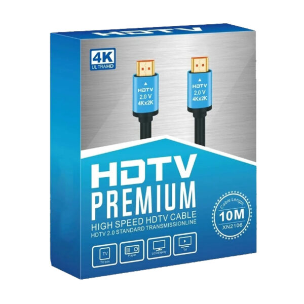 Cable HDMI Version 2.0v 2k / 4k HDTV Premium 10M