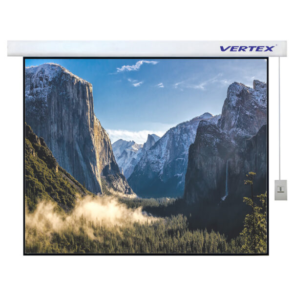 จอมอเตอร์ไฟฟ้า (Motorized Screen) Vertex 300 นิ้ว (4:3)